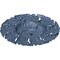 Ekena Millwork Needham Ceiling Medallion (Fits Canopies up to 4 1/4"), 14 5/8"OD x 2 1/4"P, Americana Crackle CM14NEAMC - alternate 4